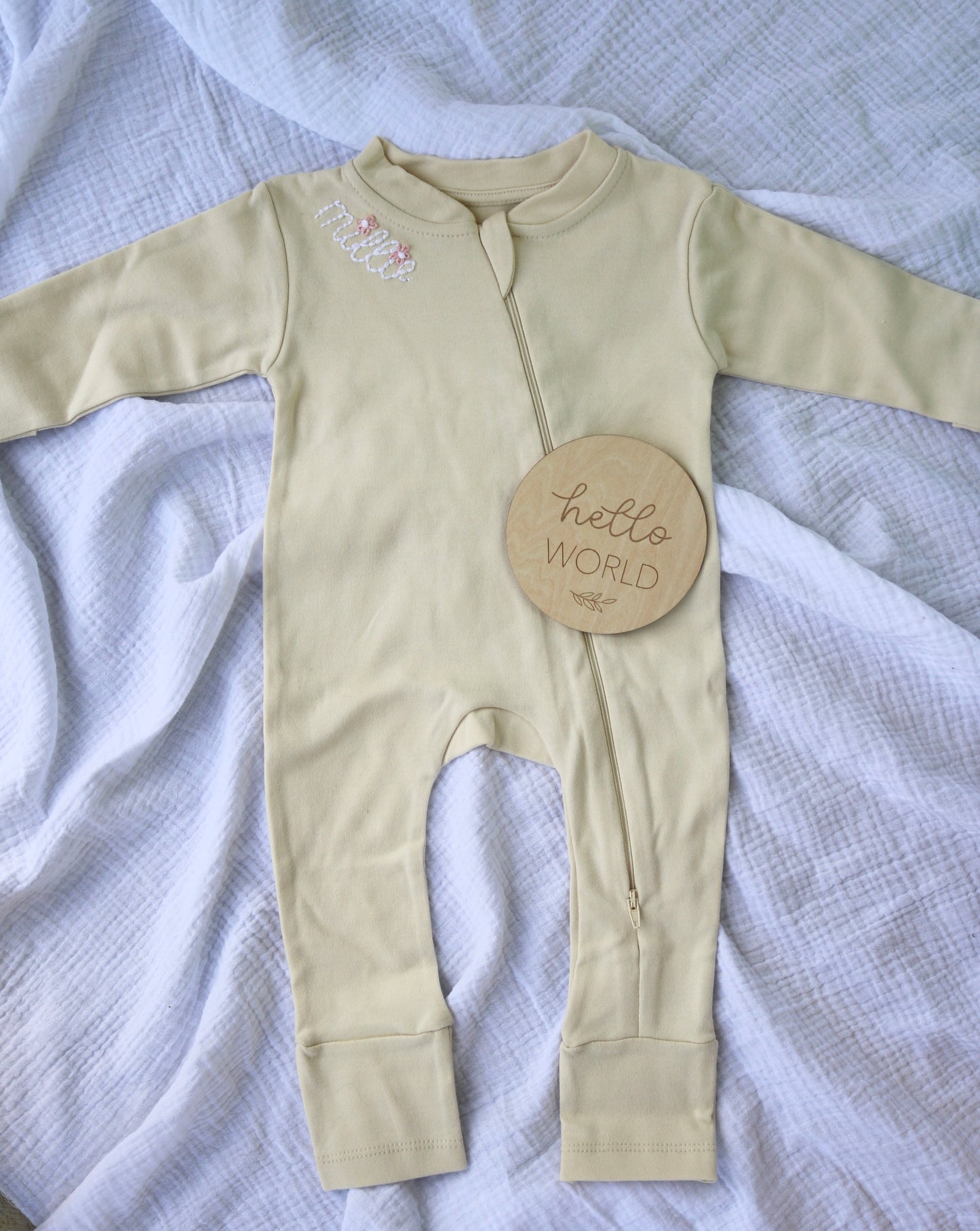 Customized Convertible Footie Onesie