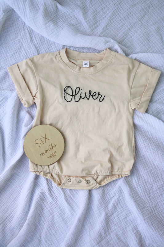 Customized T-Shirt Bubble Romper